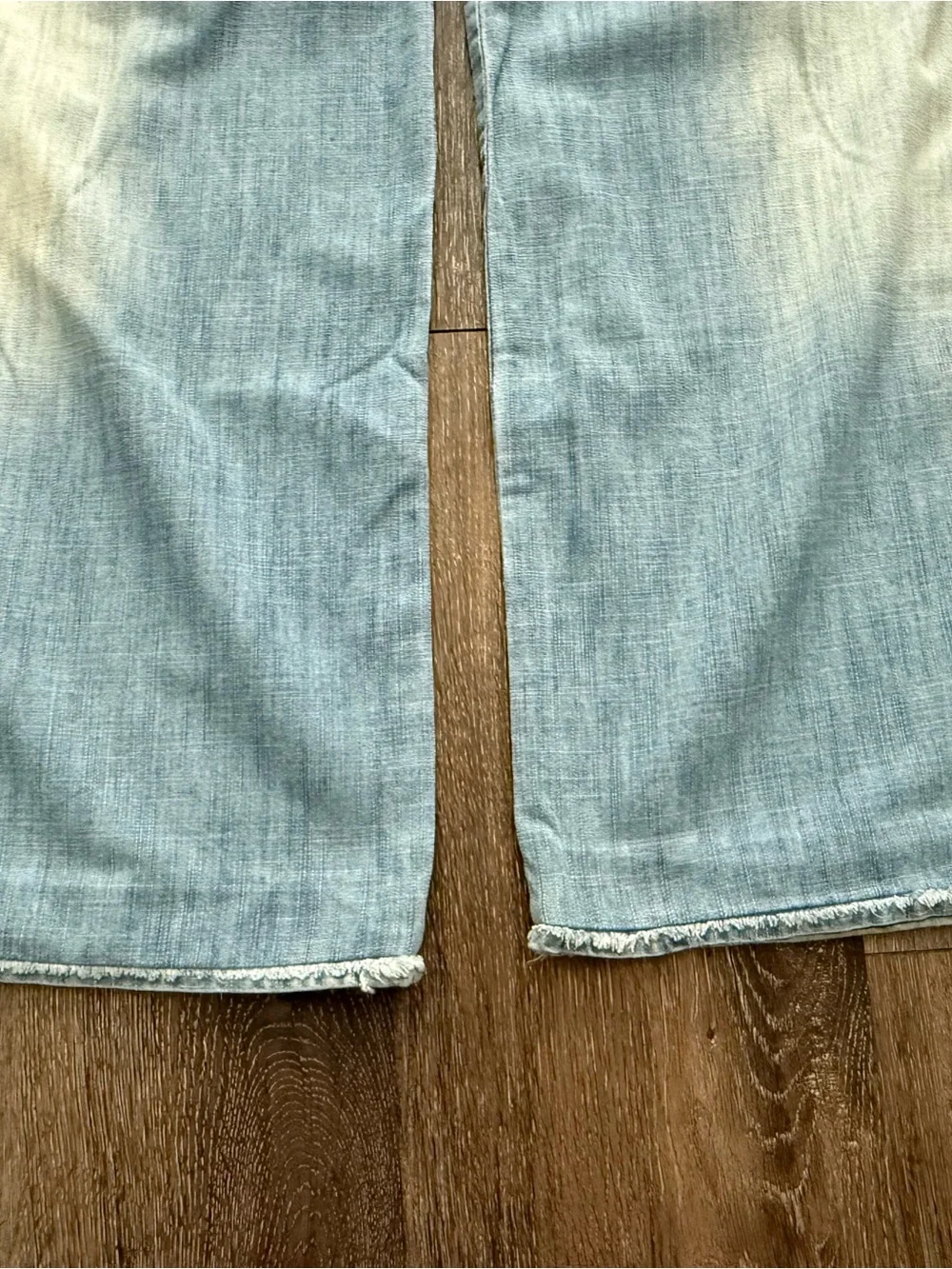 Vintage J'S Exte Y2K Made in Italy Light Blue Bootcut Men’s Lightweight Jeans